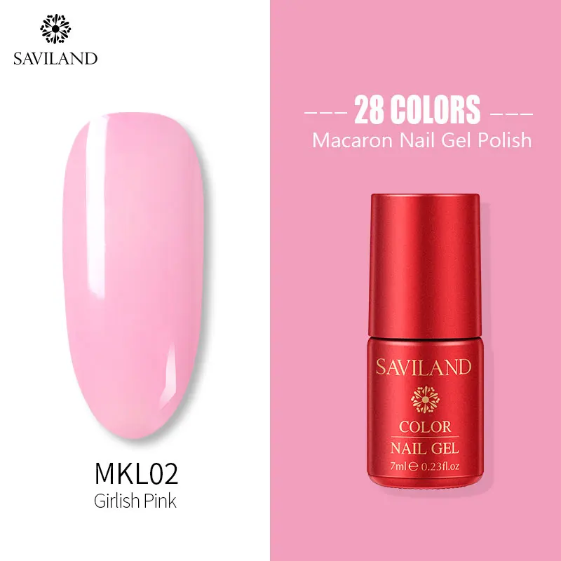 MKL02 Soak off 28 Цвета блестящие Макарон Гель-лак для ногтей! полупостоянная Lucky лак UV лампа длительного действия верхнее пальто Нейл-арт-дизайн - Цвет: MKL02