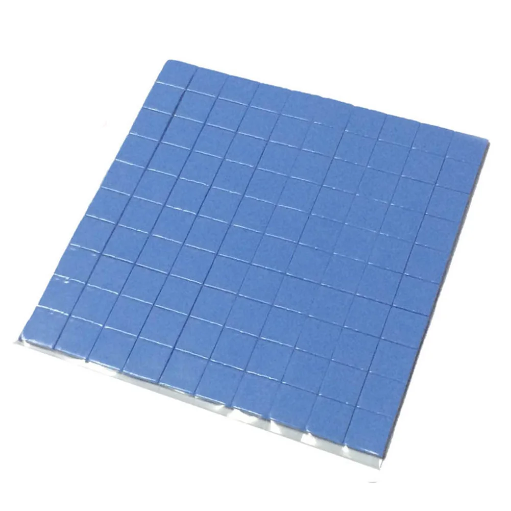 

100Pcs/Sheet Conductive Heatsink Plaster Grease Paste Adhesive Computer PC Fan Cooler Silicone heat sink GPU CPU Thermal Pads