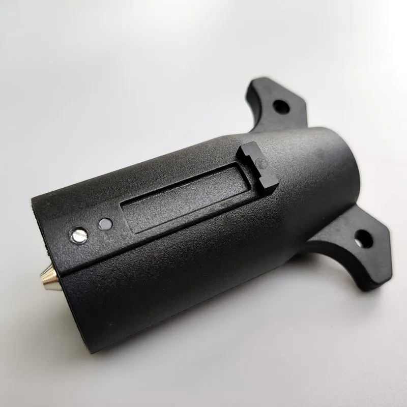 7 Poles Blade Round Truck Trailer Plug 7-Way RV Trailer Connector Replacement 7 Pin Male End Trailer Parts Accessories