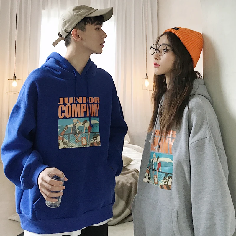 Sudadera Mujer Harajuku Модные женские толстовки с капюшоном корейские Ulzzang винтажные флисовые толстовки с длинными рукавами и капюшоном топы