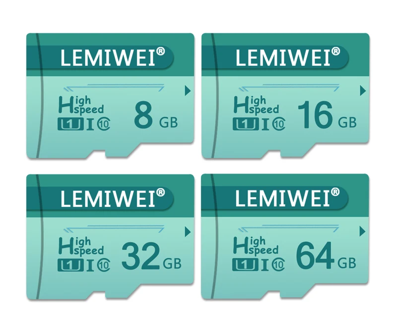 LEMIWEI Micro SD карта класса 10 8 ГБ 16 ГБ 32 ГБ высокая скорость 64 Гб Стандартная карта памяти TF флэш-карта для телефона Pad камера