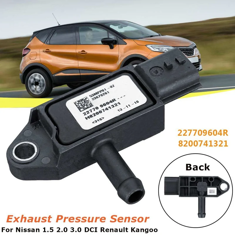 Автомобильный DPF датчик давления выхлопных газов для Nissan/Renault/Vauxhall/Opel 22770-9604R H8200741321
