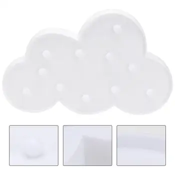 

1pc Festival Desk Lamp Cloud Crown Shaped Night Light Home Decorative Lamp