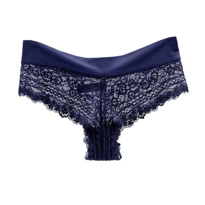 

Okkdey Lace Underwear Women's Sexy Women's Low Waist Seamless T Shaped Cotton File T-Shaped Panties