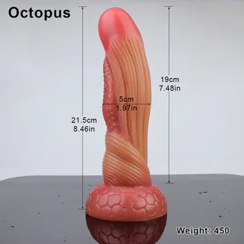 Soft Silicone Horse Dildo Suction Cup Cock Lesbian Masturbators Cheap Monster Art Penis Anal Plug Adult Sex Toy for Men Women 6