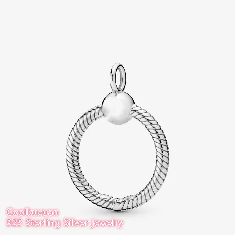 

2019 Autumn 100% 925 Sterling Silver trumpet O Pendant Fits Original Pandora Necklaces Jewelry Making