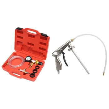 

Vacuum Cooling System Radiator Coolant Refill & Purging Tool Gauge Kit & Airbrush Paint for Automobile Chassis Glue Tool