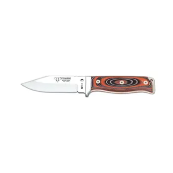

Cudeman knife 295-W MT-1 Böhler N-695 11 cm steel sheet and MiCard handle orange and black 11,5 cm