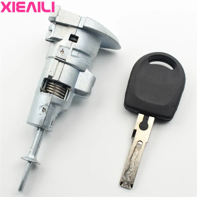 XIEAILI OEM Левый дверной замок цилиндр для Vw Magotan с 1 шт. ключа S543|Замки и фурнитура| |