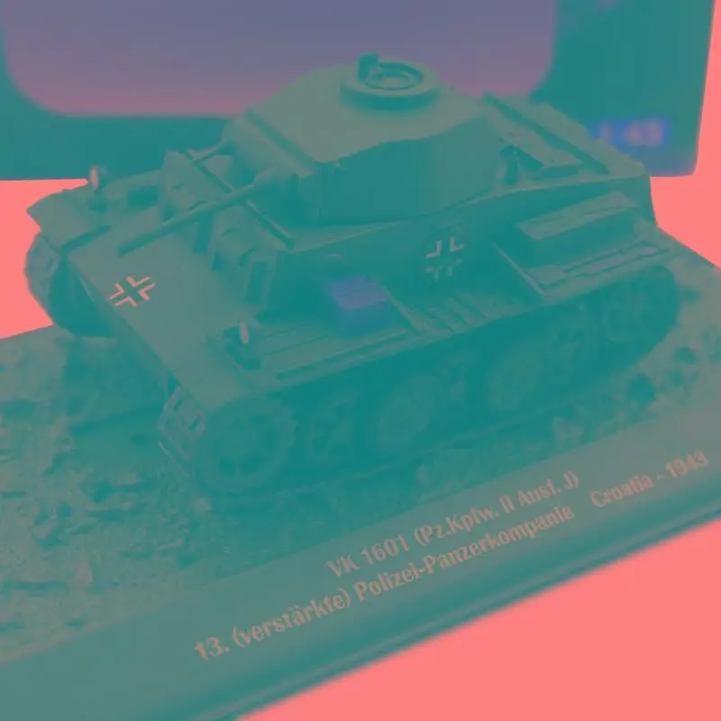 CROATIA VK 1601 PZ KPFW II AUSF J 13 VERSTARKTE POLIZEI-PANZERKOMPANIE 1/43 |