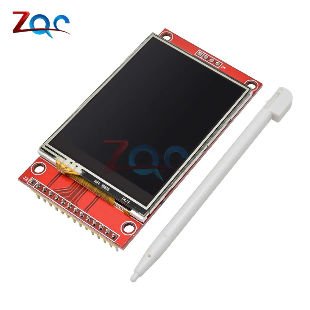 240*320 240x320 2," SPI TFT lcd Сенсорная панель модуль последовательного порта с PBC ILI9341 3,3 V SPI серийный Белый 2,4 дюймовый светодиодный дисплей