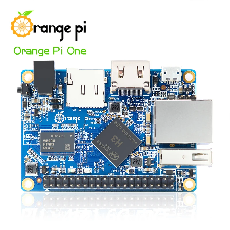 Orange Pi One   ġ, Allwinner H3  ھ  , SBC ̱  ǻ ̴ PC ŰƮ, 1GB + 5V3A