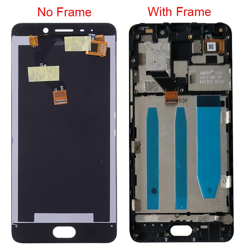 Display For Meizu M6 Note LCD With Frame Touch Screen 5.5