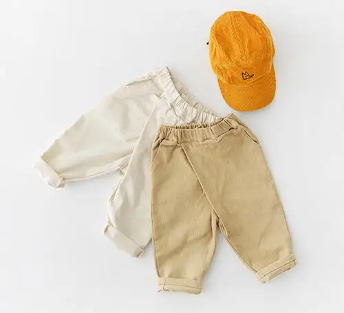 

2019 Hot Selling Girls Boys Pants Autumn Fashion Kids Harem Pants 1-6T PZ458