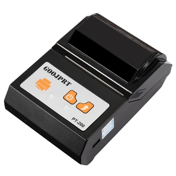 

Goojprt Pt200 Portable Wireless Printer 58Mm Bluetooth Thermal Printer For Android Ios Mini Bluetooth Thermal Printer Us Plug
