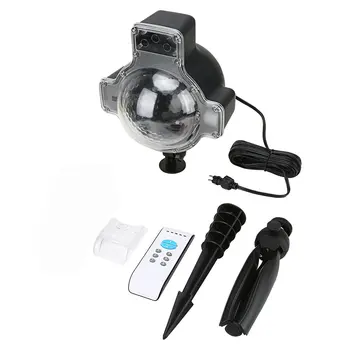 

LED&laser Low Power Consumption Laser Fairy Light Projection Projector Snowflake Outdoor Lawn Landscape LED Lamp