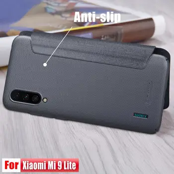 

For Xiaomi Mi 9 Lite case Nillkin Sparkle Ultra Thin Flip PU Leather Cases Cover For Xiaomi Mi 9 lite anti-slip case