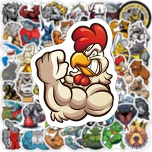 

10/30/50pcs Funny Animal Graffiti Stickers Aesthetic DIY Scrapbooking Fridge Water Bottle Laptop Cartoon Sticker for Kid Toy