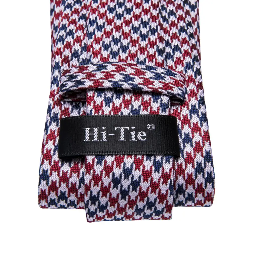 Hi-Tie шелк 20 видов стилей галстуки для мужчин носовой платок Новинка Запонки набор мужской галстук формальный красный галстук для свадьбы бизнес галстук