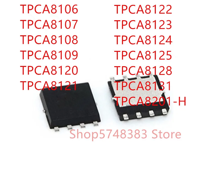 10 шт. TPCA8106 TPCA8107 TPCA8108 TPCA8109 TPCA8120 TPCA8121 TPCA8122 TPCA8123 TPCA8124 TPCA8125 TPCA8128 TPCA8131 | Электроника