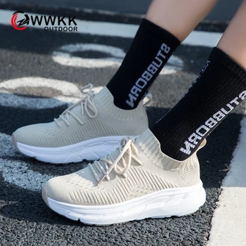 

WWKK 2019 Summer Women Shoes Women Autumn Running Shoes Sport Lightweight Woman Breathable Jogging Athletic Shoes zapatos mujer