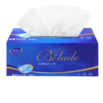 

6 Packs 100 Sheets Wood Pulp Paper Tissues Multifold Paper Towel Toilet Napkins for Home Restaurant