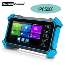 

New arrived IPC-5100 Plus CCTV Tester monitor 5 Inch Video Surveillance Tester Five-in-one Coaxial POE 8MP 1080P AHD TVI CVI