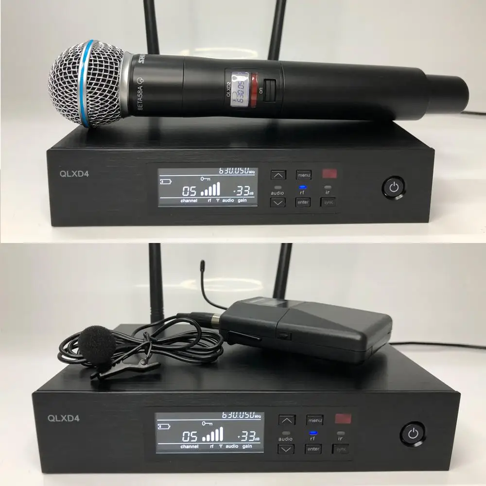 UHF QLXD4 High Quality UHF Profeesional dual True