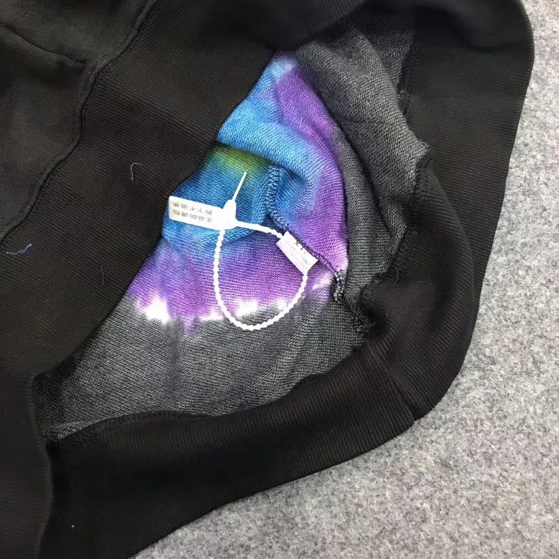 Трэвисс Скотт Astroworld Европа Тур Tie Dye Толстовка для мужчин и женщин лучшее качество Толстовка для мужчин ASTROWORLD пуловер с капюшоном