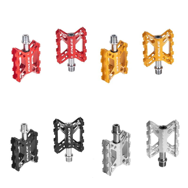 Lightweight Universal Mountain Bike Pedals for Road MTB Bicycle Pedal Wide Non-slip Aviation Flat Foot 24BD | Спорт и развлечения