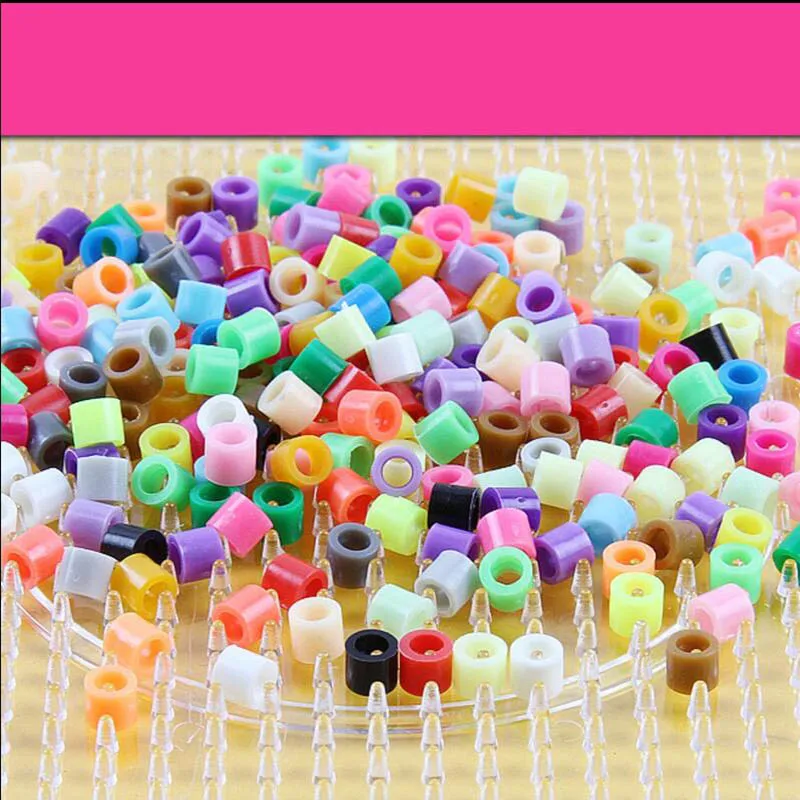 500 шт./пакет 5 мм Perler Хама бусины образования детей Diy головоломки Beadbond игрушки 100%