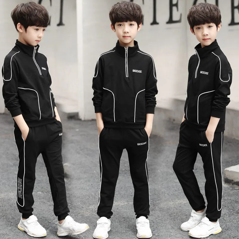 

Boys clothes sets spring autumn kids fashion cotton coat+pants 2pcs tracksuits for baby boys children casual jogging suits 2020