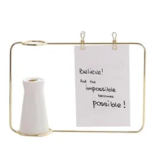 Фоторамка, железная рамка, фоторамка, креативный Домашний набор для гостиной, Цветочная композиция, ваза, декоративный кронштейн, фоторамка для дома, Dec