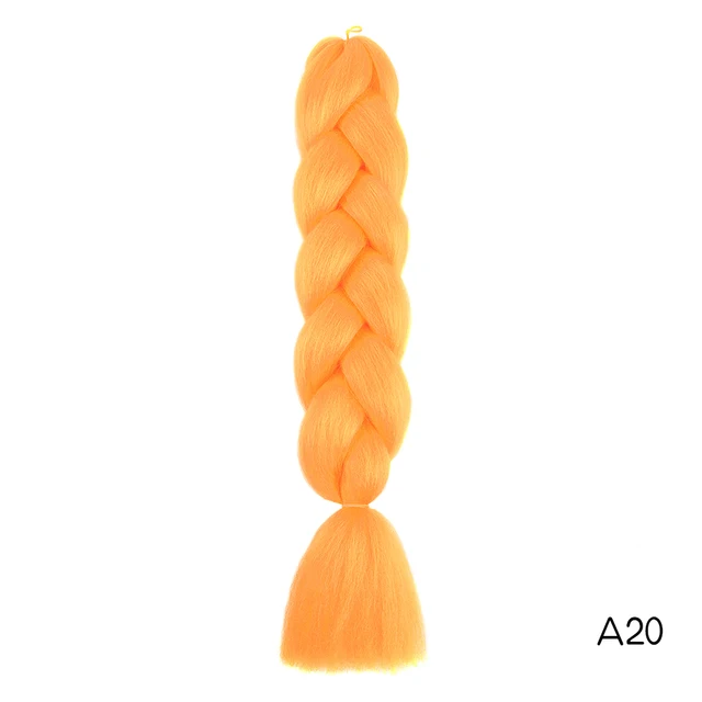 YXHAIR 100g 48 Inch Synthetic Jumbo Box Braids Expression Crochet Hair Extension for Women Pre Stretched Yaki Ombre A20