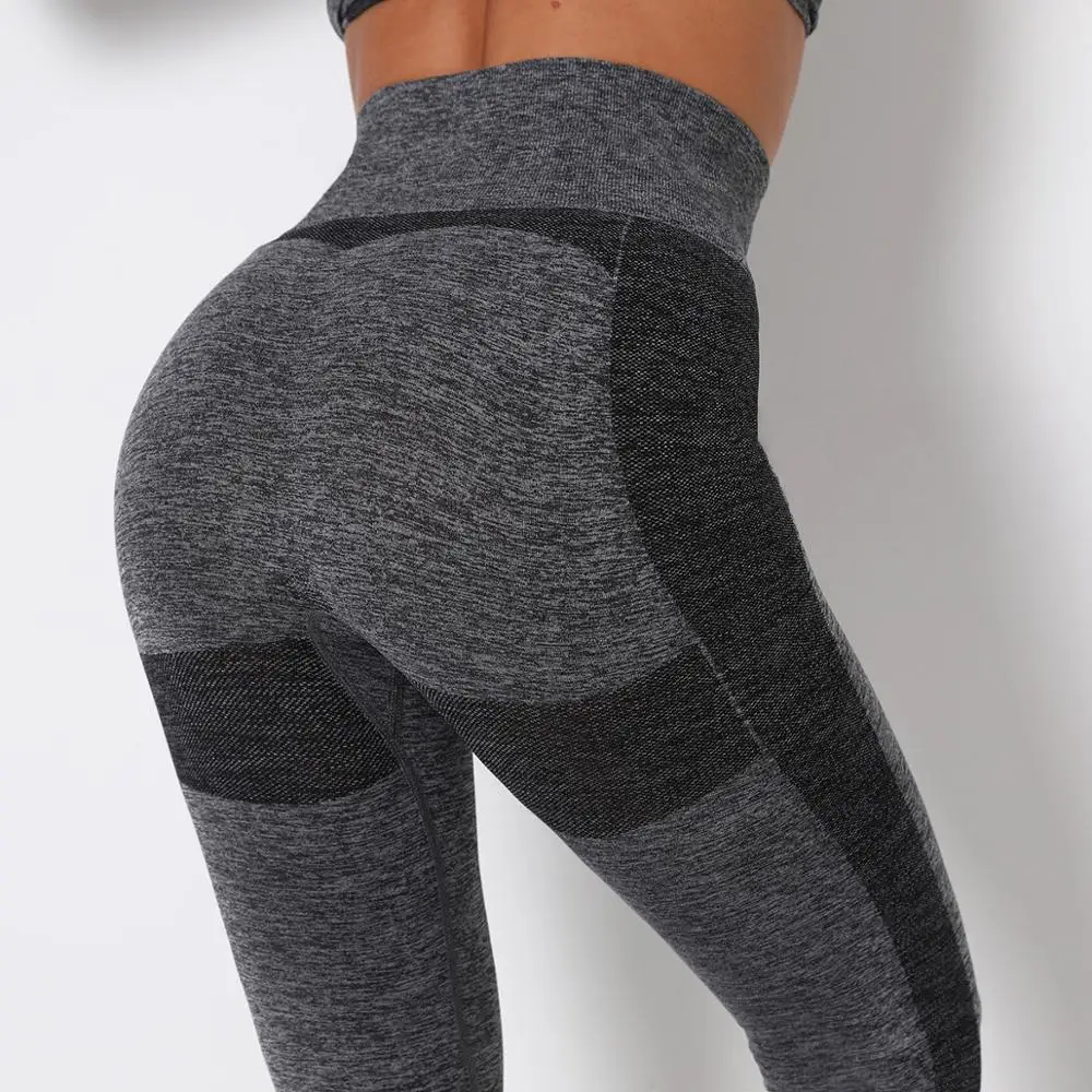 

Women Push Up yoga Sports Pants Seamless Fitness Tummy Control Pants Stretchy Sports Leggings Gym High Waist Leggings