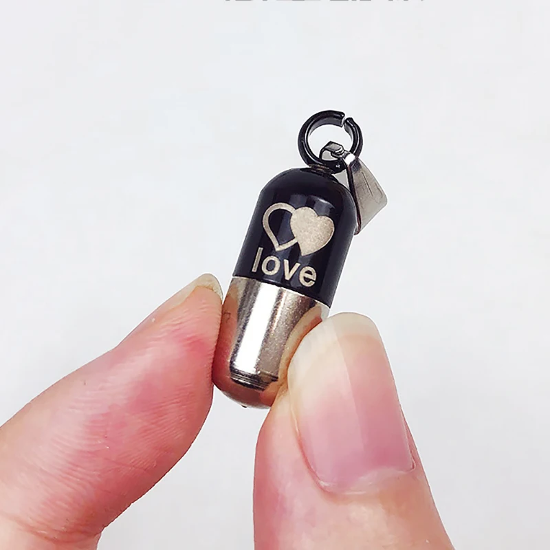 DIY бирка на шею для питомцев, собак, кошек, ошейник из нержавеющей стали в форме таблеток, самодельная бирка для питомцев, Персонализированная бирка с именем для щенка, котенка