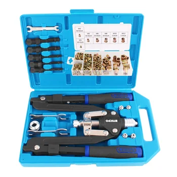 

RIVET PLIERS SCISSORS RIVET PLIERS SET BLIND RIVET PLIERS + RIVET NUTS 190 PARTS
