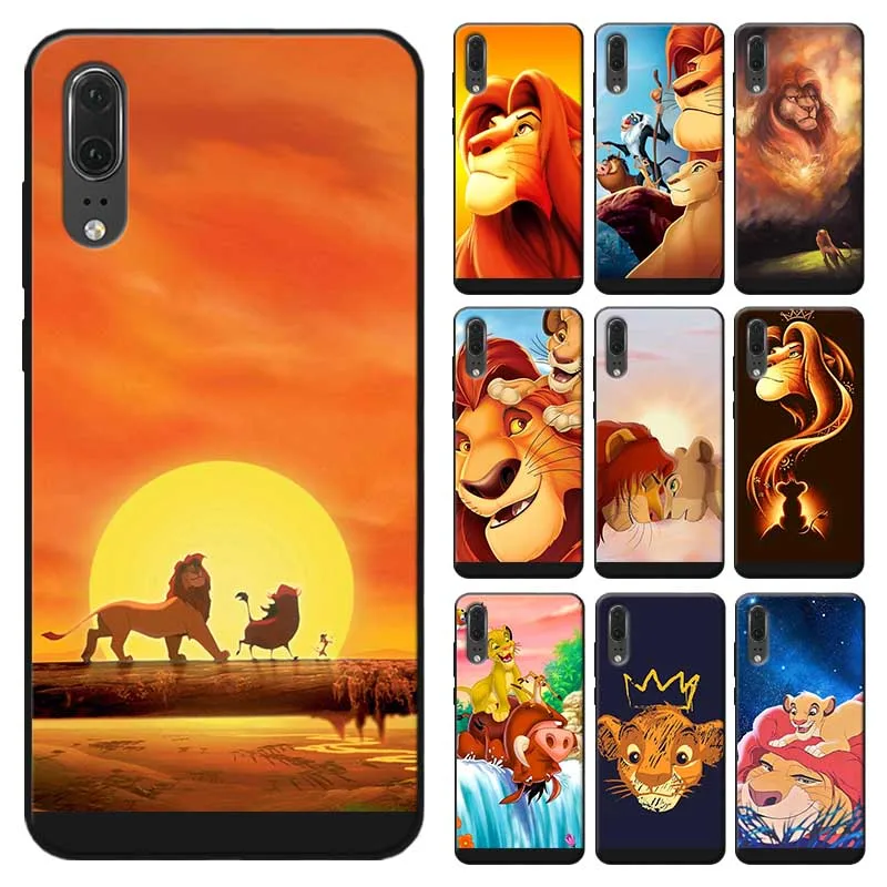 Для huawei honor 9x pro 8x10 20 10 lite Мягкий силиконовый чехол для телефона Король Лев Simba