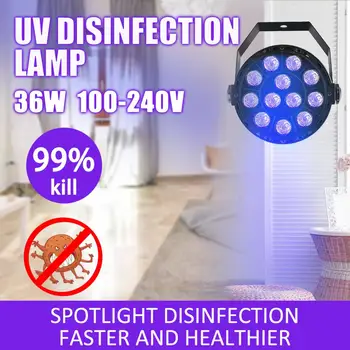 

LED 36W Disinfection UV Lamp Car interior lights Home Ultraviolet Sterilization Germicidal Bacterial Disinfect Lights