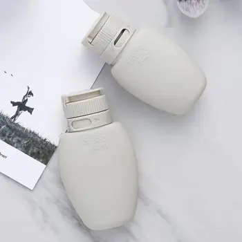 

60/80ml Portable Mini Empty Bottle Traveling Refillable Bottle Silicone Cosmetic Toiletry Containers Hand Sanitizer Sub Bottle