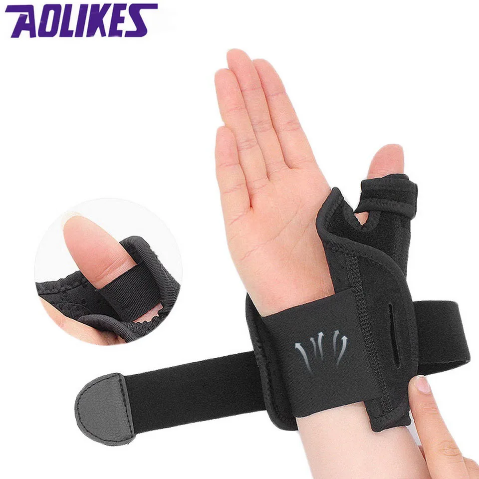 Thumb Splint 1Pcs Thumb Support Tendon Sheath Injury Recovery Hand Brace Fracture Sprain Fixed Wrist Band Arthritis