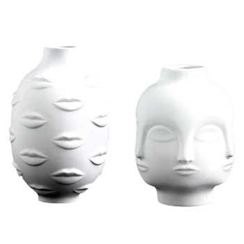 

Artists,Potted Plants,Potted Plants,Garden Decoration,White Pottery Vase