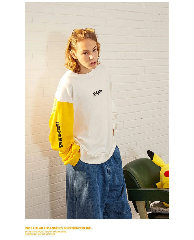 Cute Pikachuu Pokedex T Shirt Pokemon Pocket Monsters Poketto Monsuta Women Casual TShirt Premium T-Shirt Long Sleeve Shirt Girl