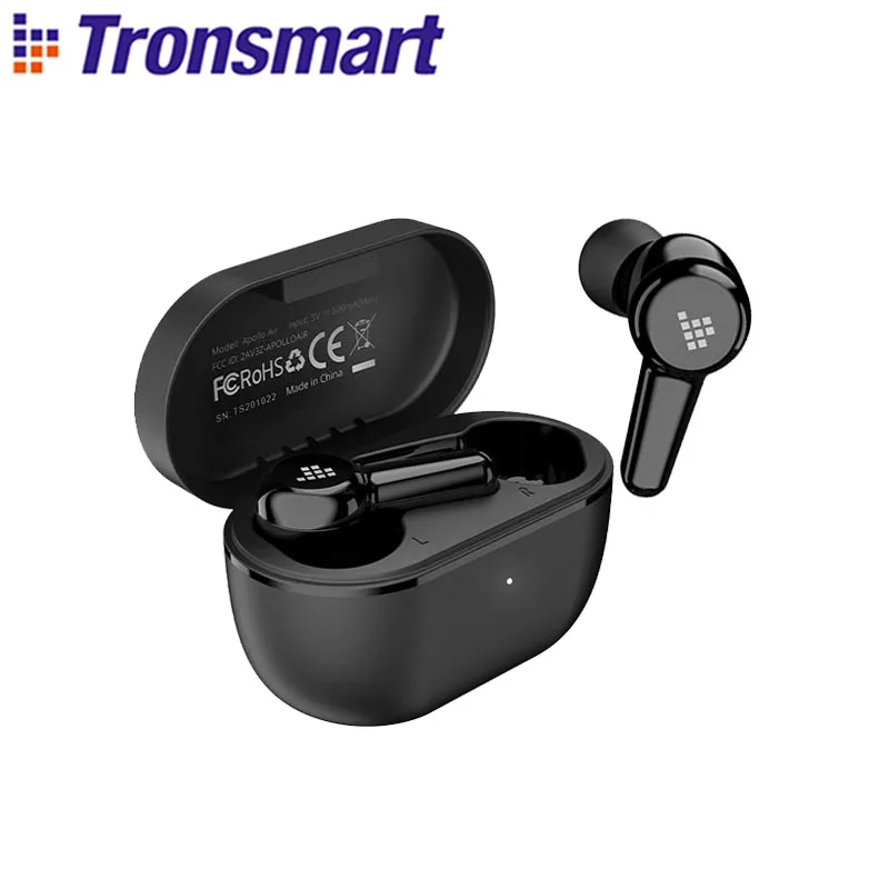 Tronsmart Apollo Air Wireless Earphones Active Noise Cancelling Headphones Bluetooth 5.2 Earbuds with TWS+ aptX QualcommChip