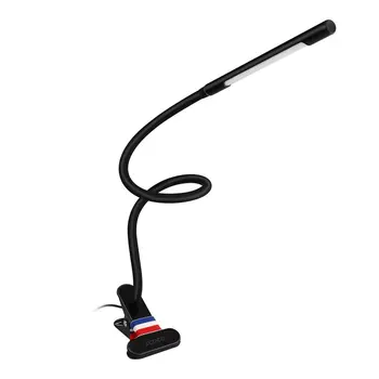 

ICOCO LED Clip Lamp Desk Lamp Reading Lamp with Extra-long Flexible Neck and Touch Sensitive 4.5W 4000-4500K With Clamp