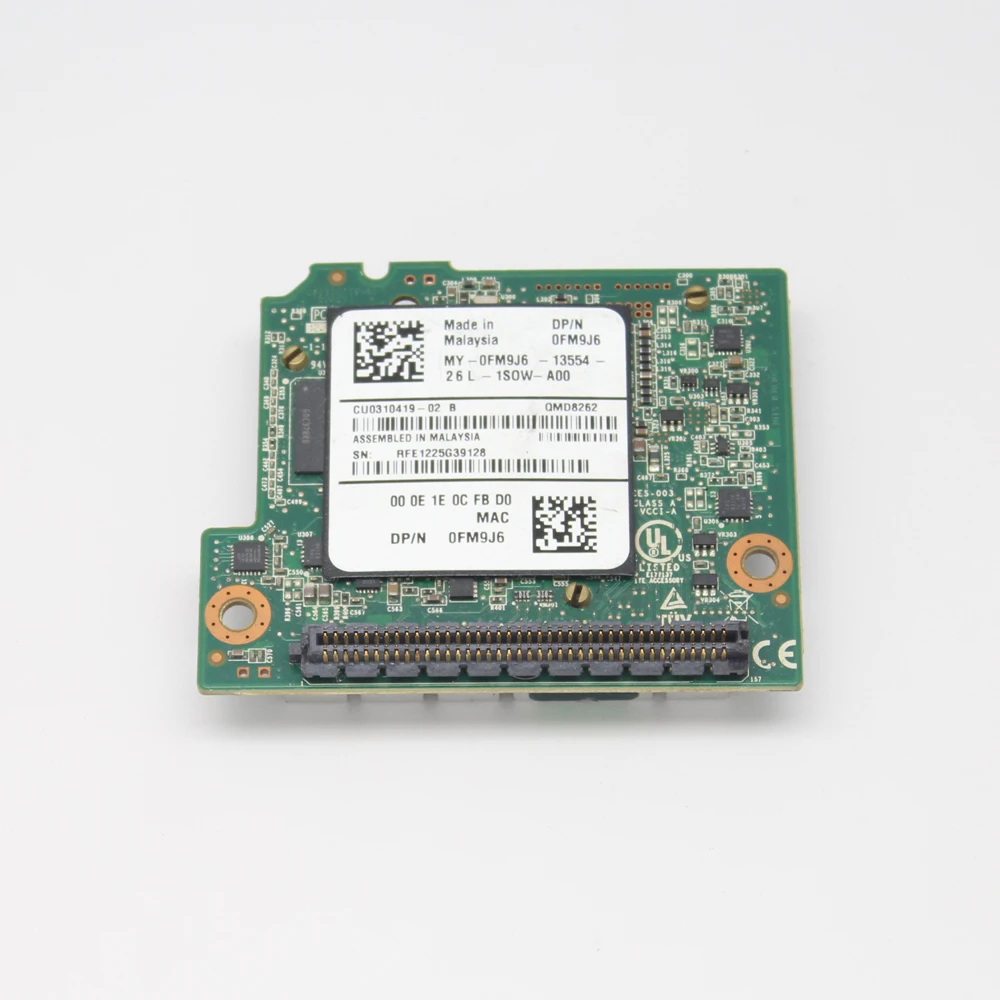 0FM9J6 для Dell M620 Qlogic QMD8262 K 10 Гбит/с 2 Порты и разъёмы мезонин BladeServers|Компьютерные