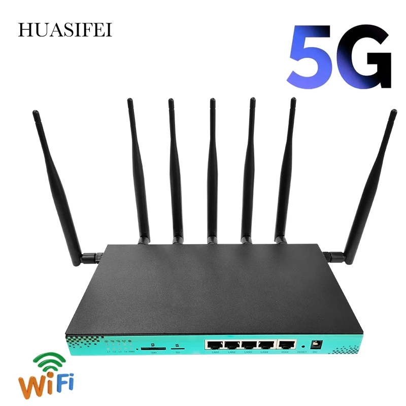 wi fi amplifier HUASIFEI WG1608 1200Mbps 5G Wireless Router MTK7621A Dual Band2.4G 5.8G 16MB+256MB PCIE M.2 Slot Openwrt VPN router wifi amplifier 5g