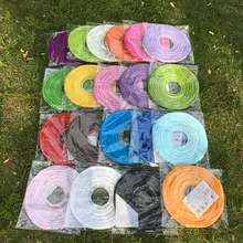 Китайский Фонари круг для свадьбы или торжественного случая, одевания складной ручной работы DIY Сплошной Цвет китайский Фонари для праздников и вечеринок украшения