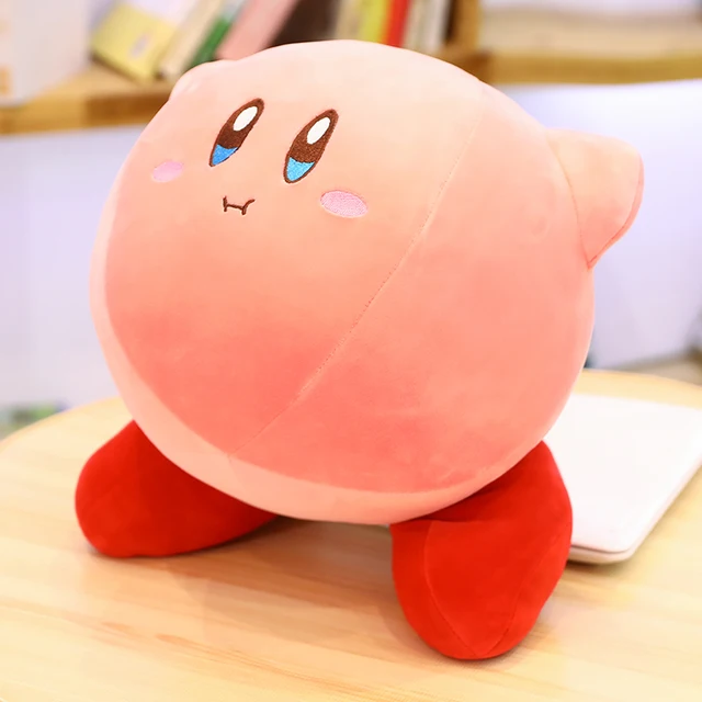 10/25/35cm Cute Game Kirby Star Plush Pillow Toys Stuffed Cartoon Plush Pendant key Chain Doll Soft Sofa Cushion Decor Kids Gift