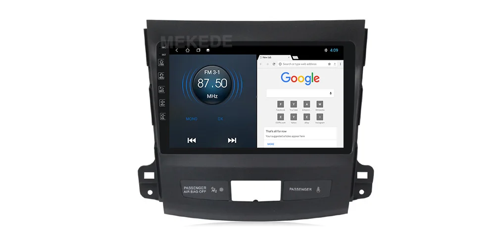 2din Восьмиядерный Android 10 4G+ 64G 4G lte автомобильный Радио мультимедийный плеер навигация gps для Mitsubishi Outlander xl 2 2005-2011 DSP